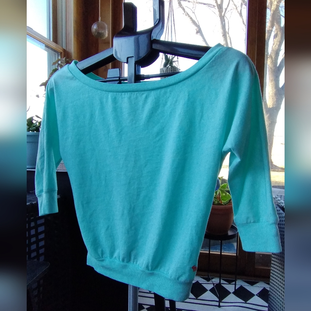 Absrcrombie And Fitch Vintage Small Blue Top